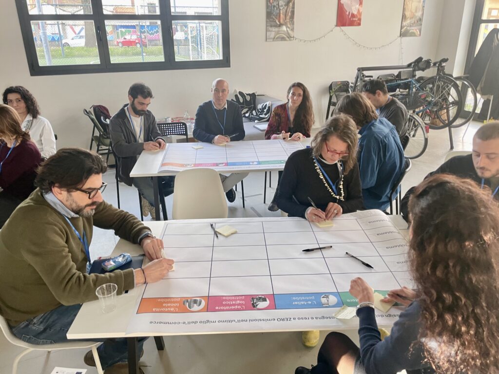 Co-designing the future of urban deliveries